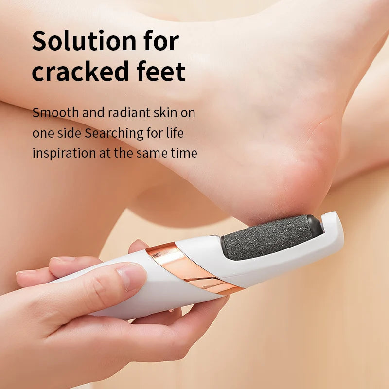 HOMFISH Electric Foot Grinder Automatic Foot Callus Rubbing Pedicure Dead Skin Callus Remover for Foot Rechargeable Foot Beauty boutiken