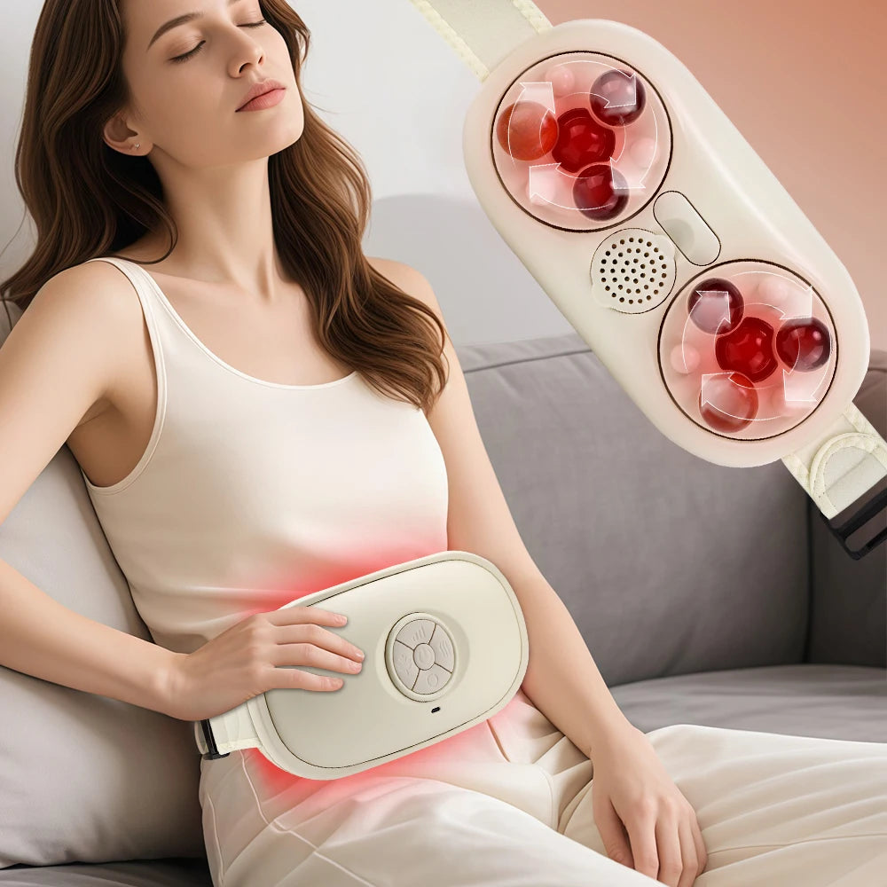 Red Light Electric Slimming Belt - Abdominal Belly Slimming Massager Fat Burning Beauty Health Machine for Home Use boutiken   boutiken